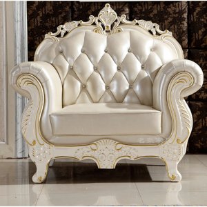 Leather furniture decoration